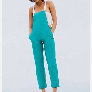 fila x uo debra suspender dungarees